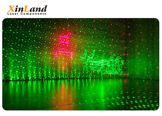 작은 휴대용 레이자 파티 빛 야외 크리스마스 레이저 애니메이션 빛