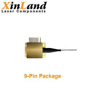 1450nm-1920nm 적외선 섬유 연결된 레이저 다이오드 2 핀 / 9 pin 패키지