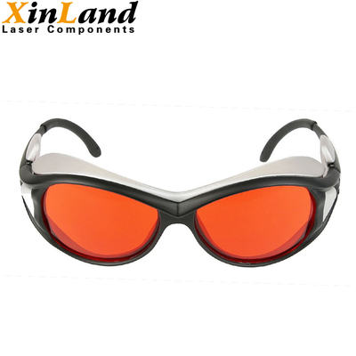 532nm 반대 청신호 안경 레이저 안경 오렌지색 렌즈 레이저 고글