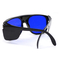 650nm 푸른 렌즈 레이저 보호 안경 적신호 블로킹 보호 안경은 주문 제작된 로고 할 수있