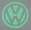 29.9' 폭스바겐사 자동차 로고 DOE 레이저 모듈 자동차는 점포광고 계획안을 보여줍니다