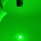 밤 동안 532nm 고전력 그린 레이저 포인터 원거리 녹색 섬광